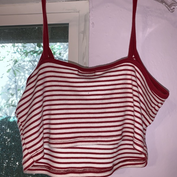 striped crop tank top - Picture 4 of 5